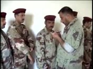 Iraqi Army's First Blood Drive B-roll