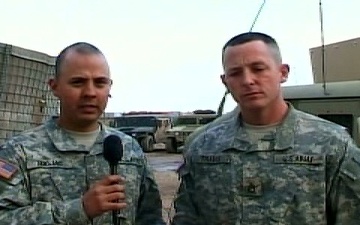 Staff Sgt. Travis and Sgt. Riojas