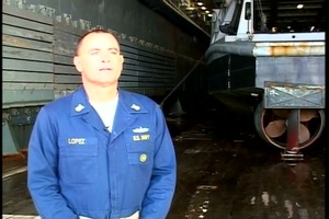 Navy Re-enlistment Ceremony