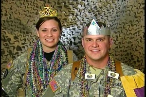 Spc. Raines and Sgt. 1st Class Williamson