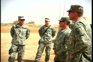 Command Sgt. Maj. Beam Visits FOB Kaslu
