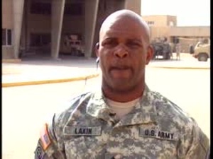 Command Sgt. Major Lakin