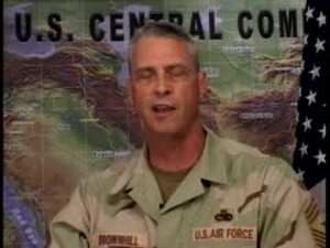 Command Chief Master Sgt. Brownhill