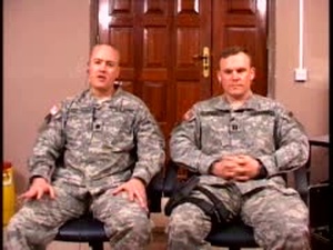 Lt. Col. Martindale and Capt. Noth