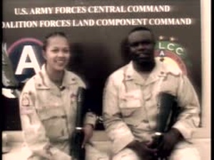 Sgt. Snow and Spc. Ortega