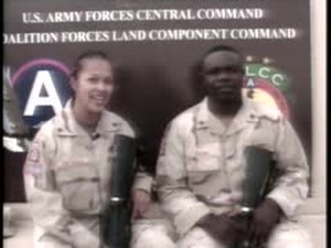 Sgt. Snow and Spc. Ortega