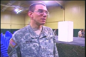 Easter Services in a Combat Zone