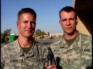 Staff Sgt. Dobbs and Staff Sgt. Wright