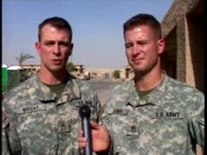 Staff Sgt. Dobbs and Staff Sgt. Wright