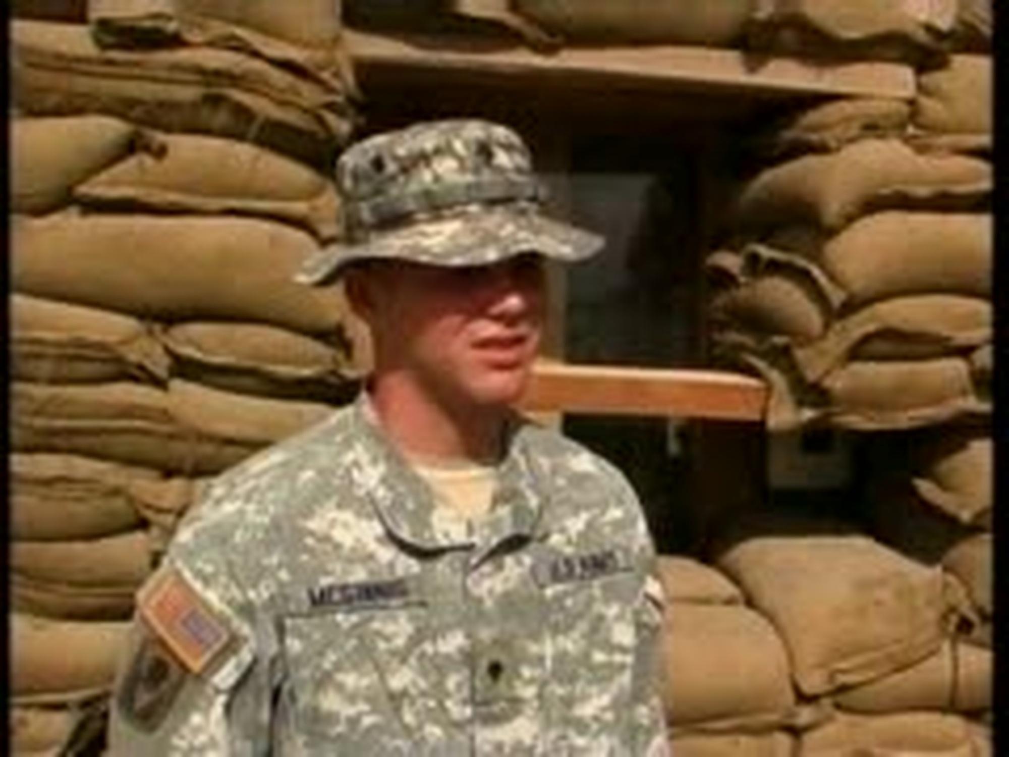 Package about security forces using the entry control point as a first line of defense.  Produced by Spc. Dave Ockuly.