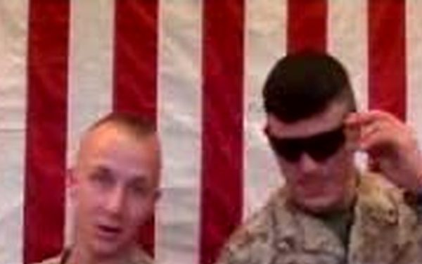 Lance Cpl. Allen, Lance Cpl. VanWhite