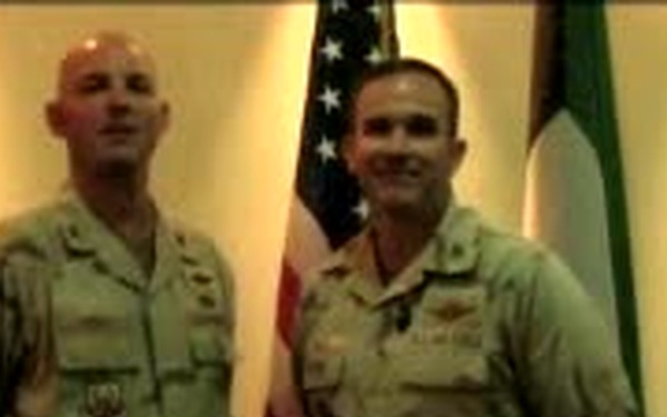 Col. Hail and Col. Mead