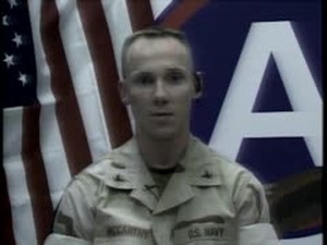 Petty Officer McCarthy