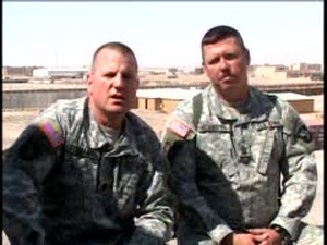 Lt. Col. Eismann and Command Sgt. Maj. McMaster