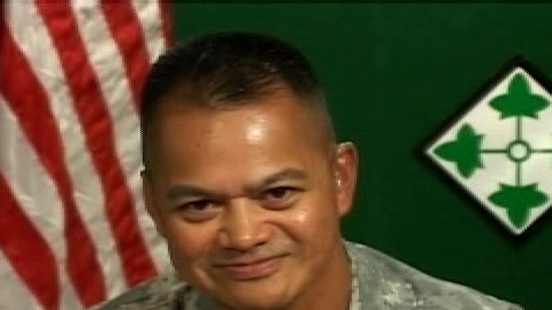 Command Sgt. Maj. Canuela - WOIA