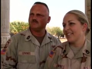 Master Sgt. and Sgt. 1st Class Lownes