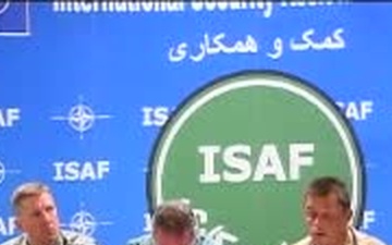 ISAF Press Conference Part 2