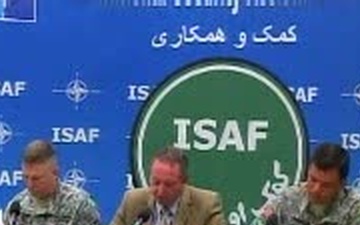 ISAF Press Conference