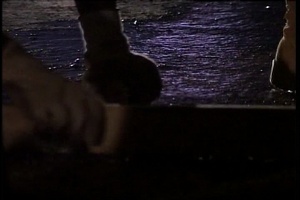 SeaBees Repair Runway at Night