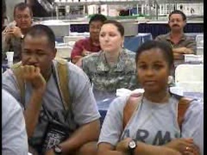Soldiers Compete in Talent Show