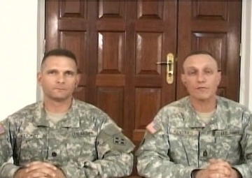 Lt. Col.  Vuono, Command Sgt. Maj. Keveles, Part 2