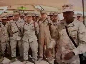Lt. Gen. Sattler Visits Marines