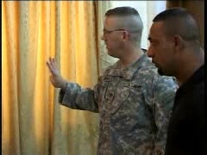 Maj. Gen. Kareem; Col. Beech