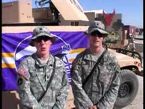Spc. Nelson and Spc. Engle