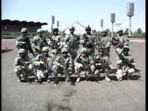 Staff Sgt. Bland and Team