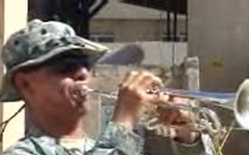 Bugle Honors Soldiers