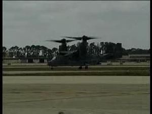 Air Force Report - Osprey Arrival