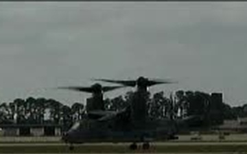 Air Force Report - Osprey Arrival