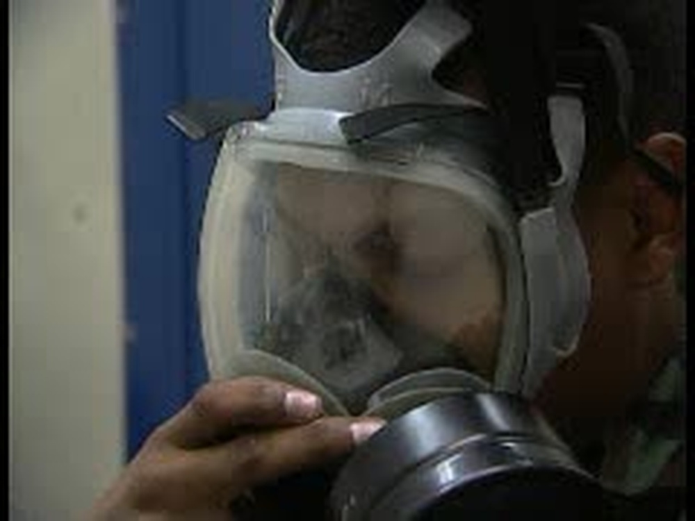 DVIDS - Video - Air Force Report - Gas Mask Fit Test