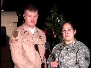 Staff Sgt. Smith and Staff Sgt. Hernandez-Smith