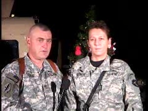 Sgt. 1st Class Deckert and Spc. Deckert