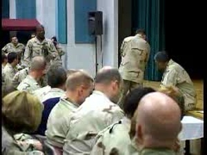 Admiral Mullen and MCPON Campa Visit Sailors