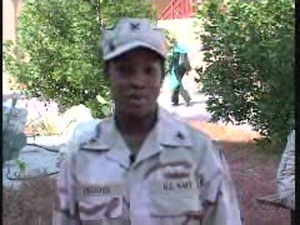 Petty Officer Brooks