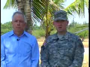 Brig. Gen. Keen and Ambassador Derham
