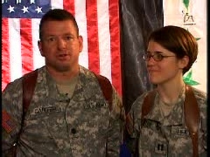 Lt. Col. Carter and Capt. Carter