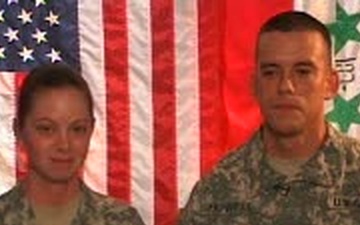 Staff Sgt. Dwight Howell, Sgt. Jennifer Howell