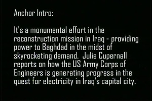 Electricity in Baghdad