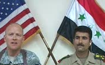 Col. Sutherland and Brig. Gen. Talibani - Al Hura TV