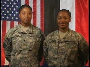 Maj. Martin, Spc. Gumbs