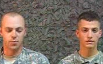 Staff Sgt. Bell and Spc. Cormican