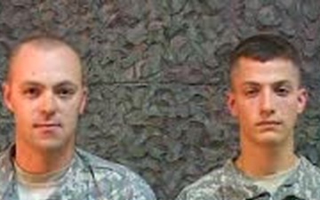 Staff Sgt. Bell and Spc. Cormican