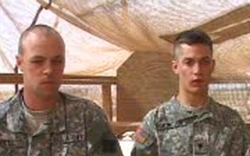 Staff Sgt. Bell and Spc. Cormican