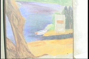 Soldier Paints Art