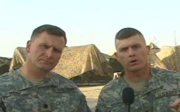 Col. Wayne and Lt. Col. Marr