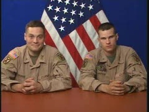 Chief Warrant Officer Burrows and Chief Warrant Officer Cianfrini