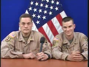 CW2 Burrows and CW2 Cianfriani